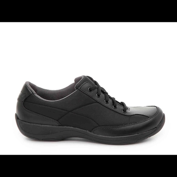 dansko emma black leather
